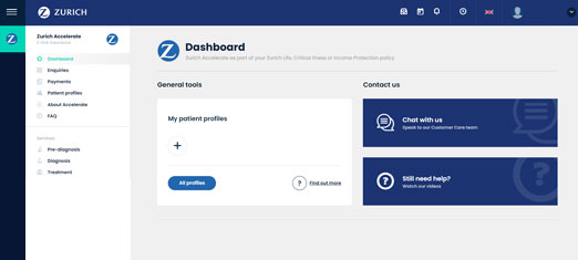 Trustedoctor platform dashboard screen